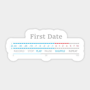 Play - First Date Sticker